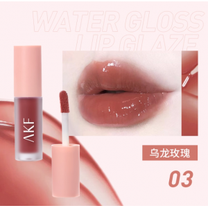 口红女裸色系唇彩水光镜面